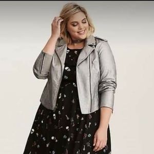 TORRID Silvrr Moto Jacket